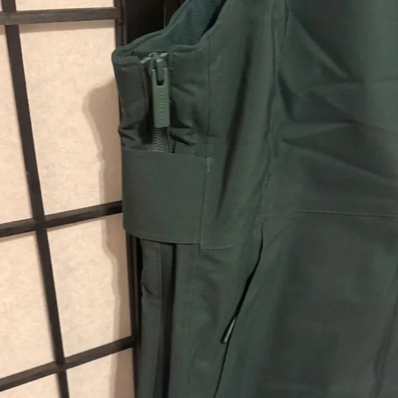 Halfdays Forest Green Carson Bib Waterproof Winter Overalls - Picture 5 of 7